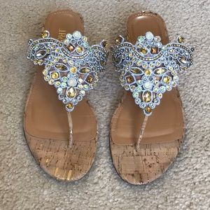 J. Renee Gemstone Sandals